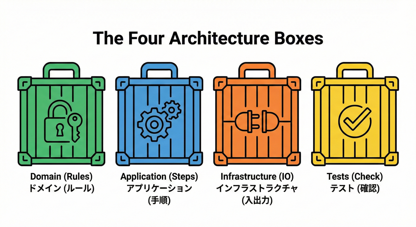 The Four Architecture Boxes
