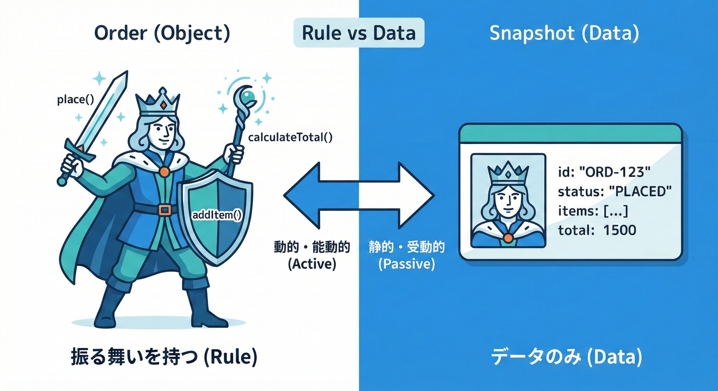 Object vs Snapshot
