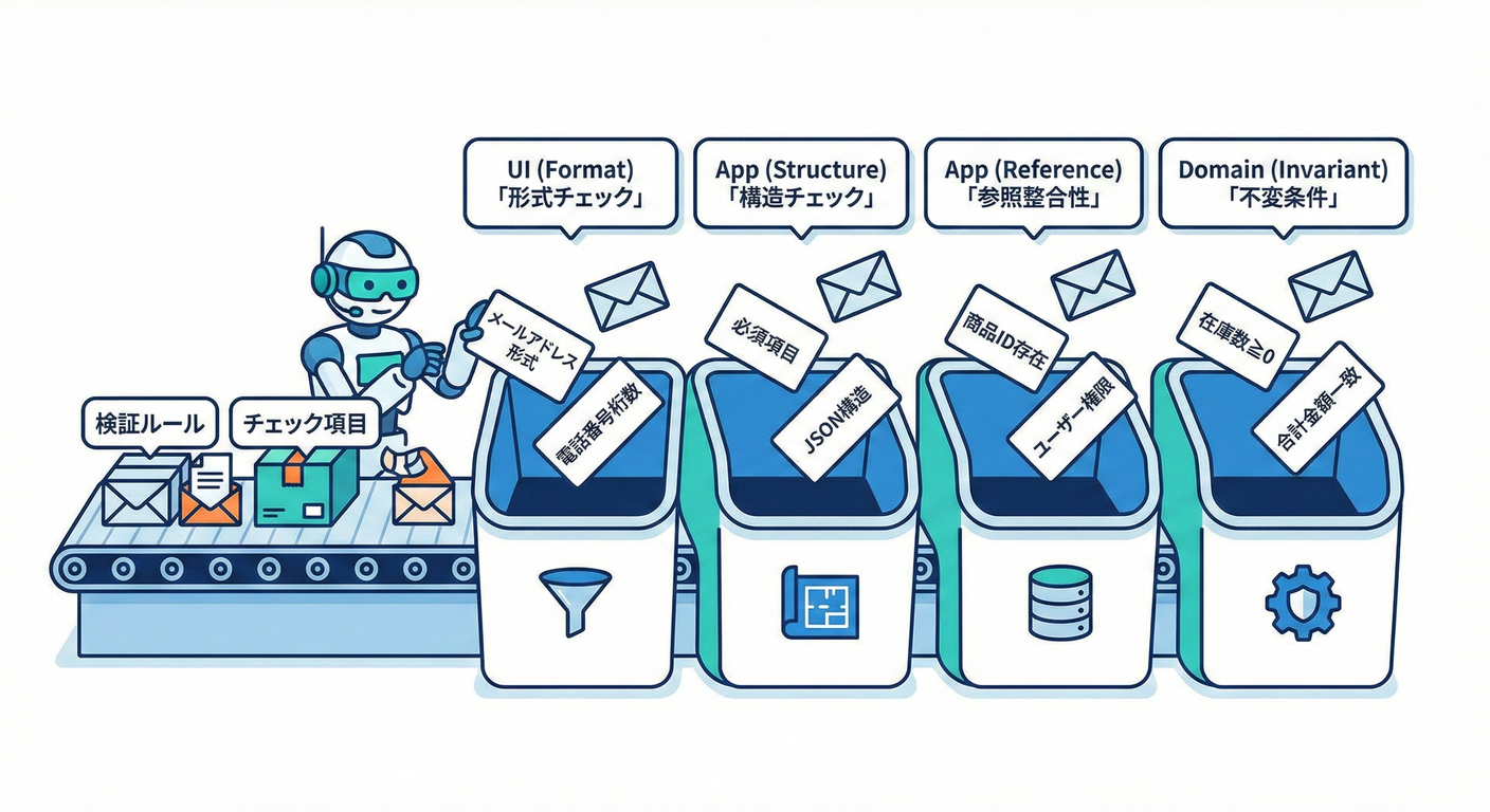 Validation Sorting (4 types)