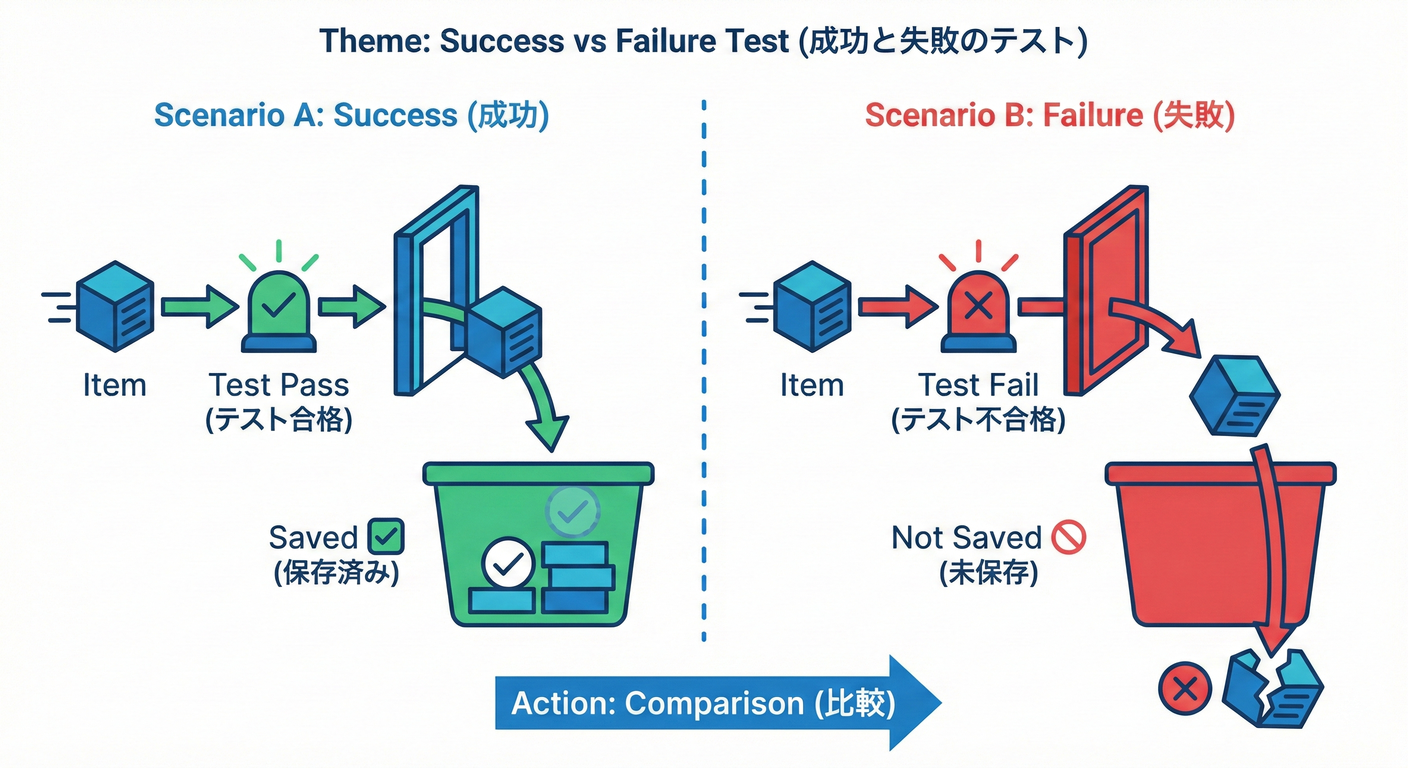 Success vs Failure Test