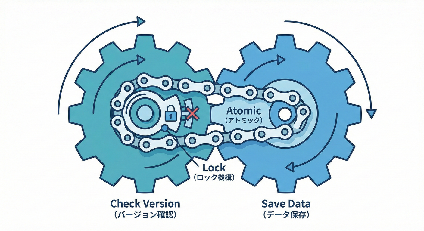 Atomic Check and Save