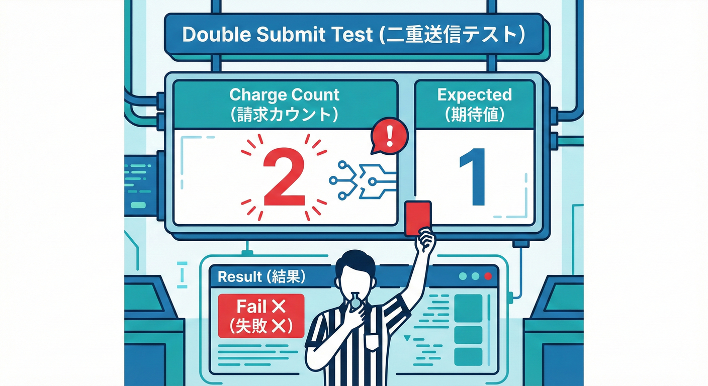 Failing Double Charge Test