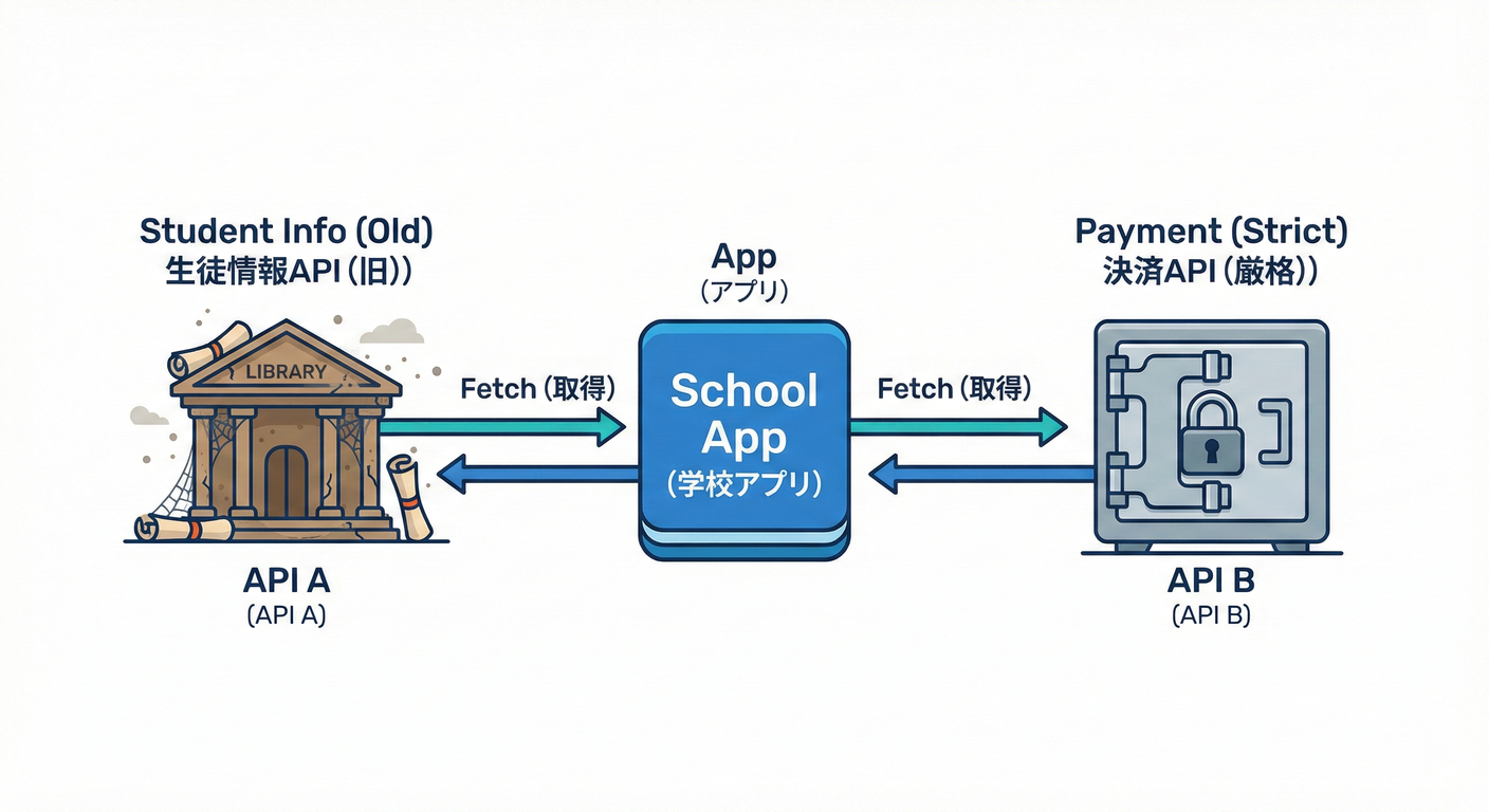 Two APIs Architecture