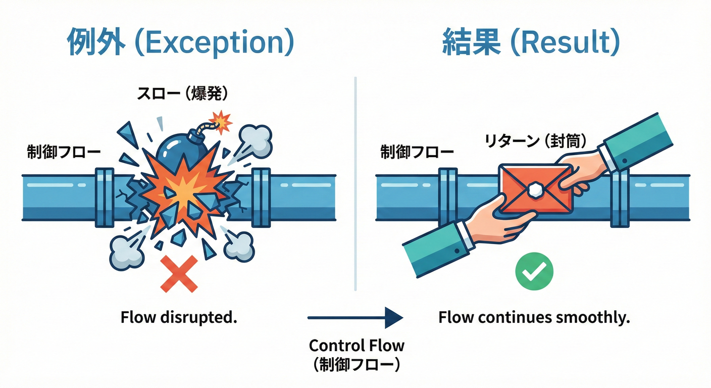 Exception vs Result