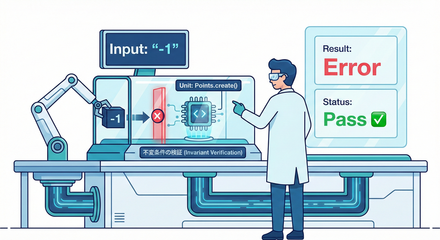 Invariant Test Bench