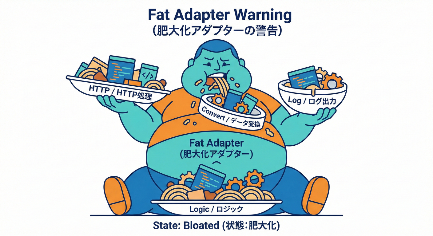 Fat Adapter Warning