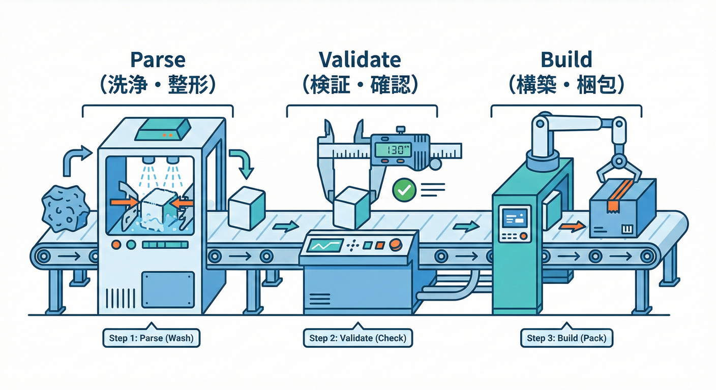 Parse vs Validate Flow