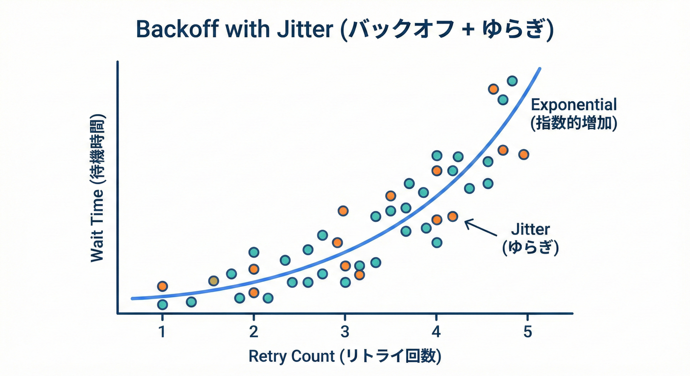 Backoff with Jitter