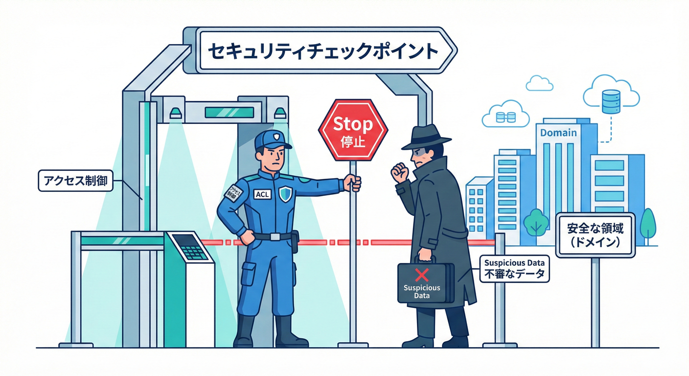ACLセキュリティチェックポイント