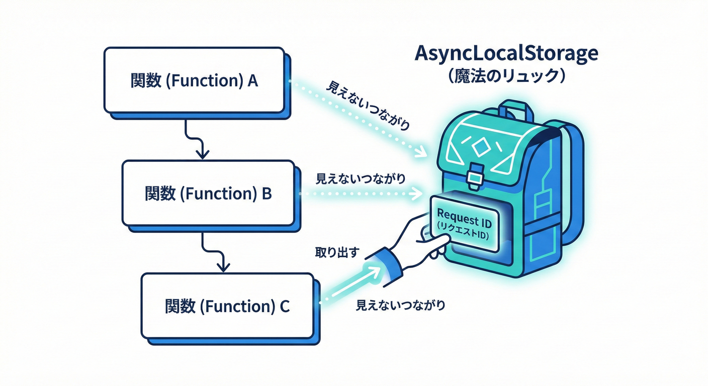 AsyncLocalStorageリュックサック
