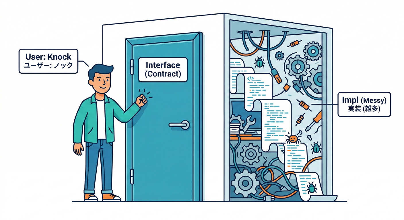 Implementation vs Contract