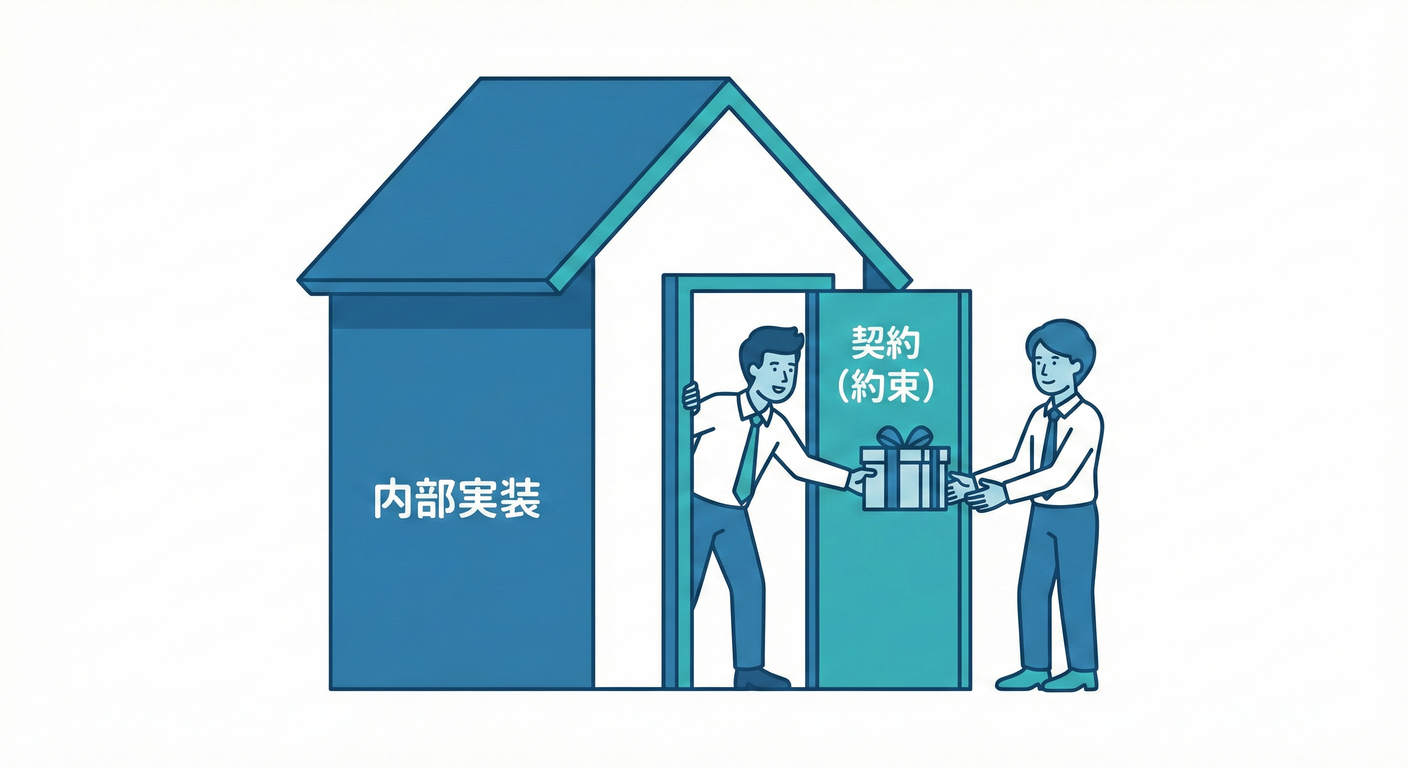 Implementation vs Contract