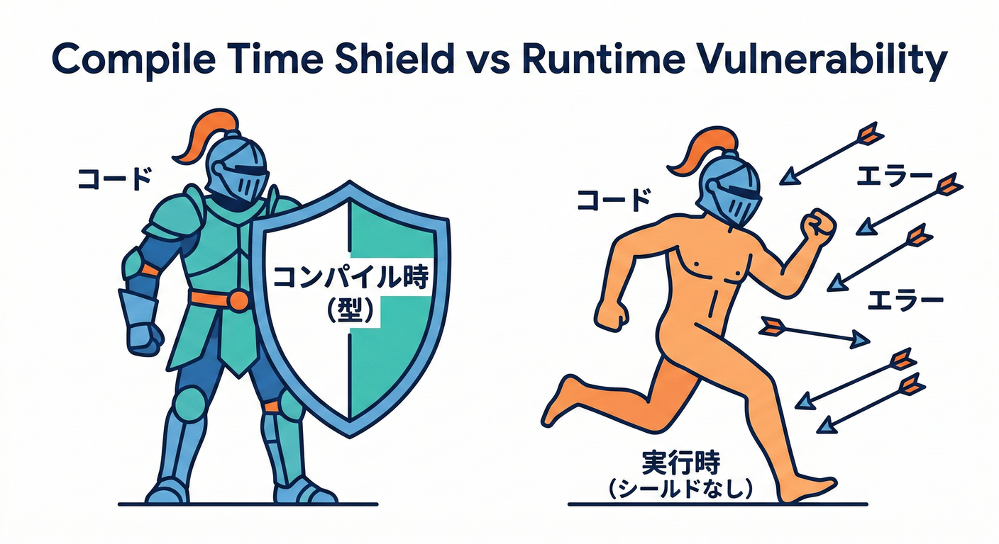 Compile Time Shield vs Runtime Vulnerability