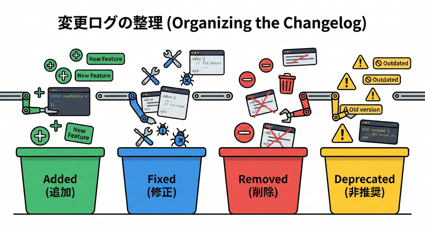 Changelog Bins