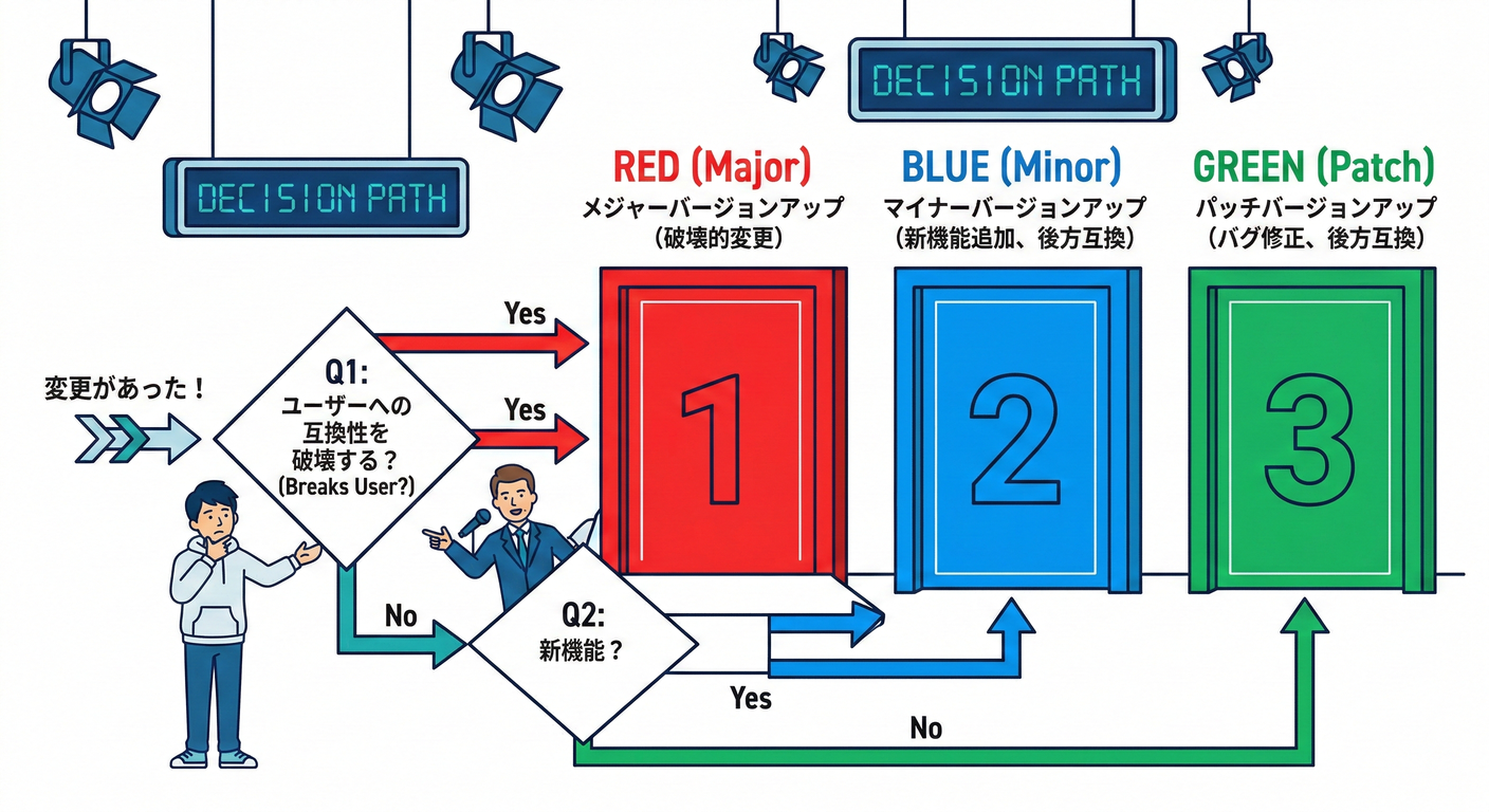 SemVer Decision Flowchart