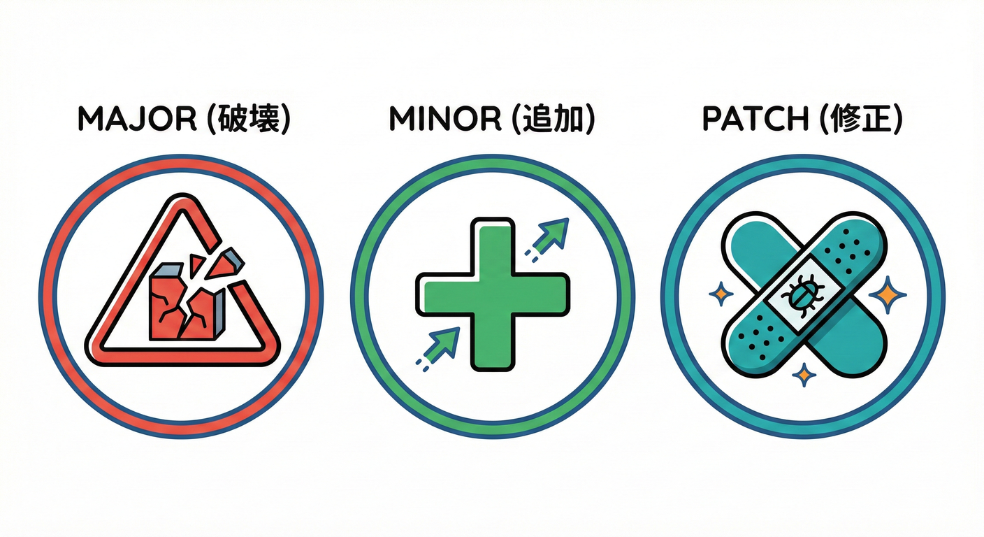 SemVer Icons
