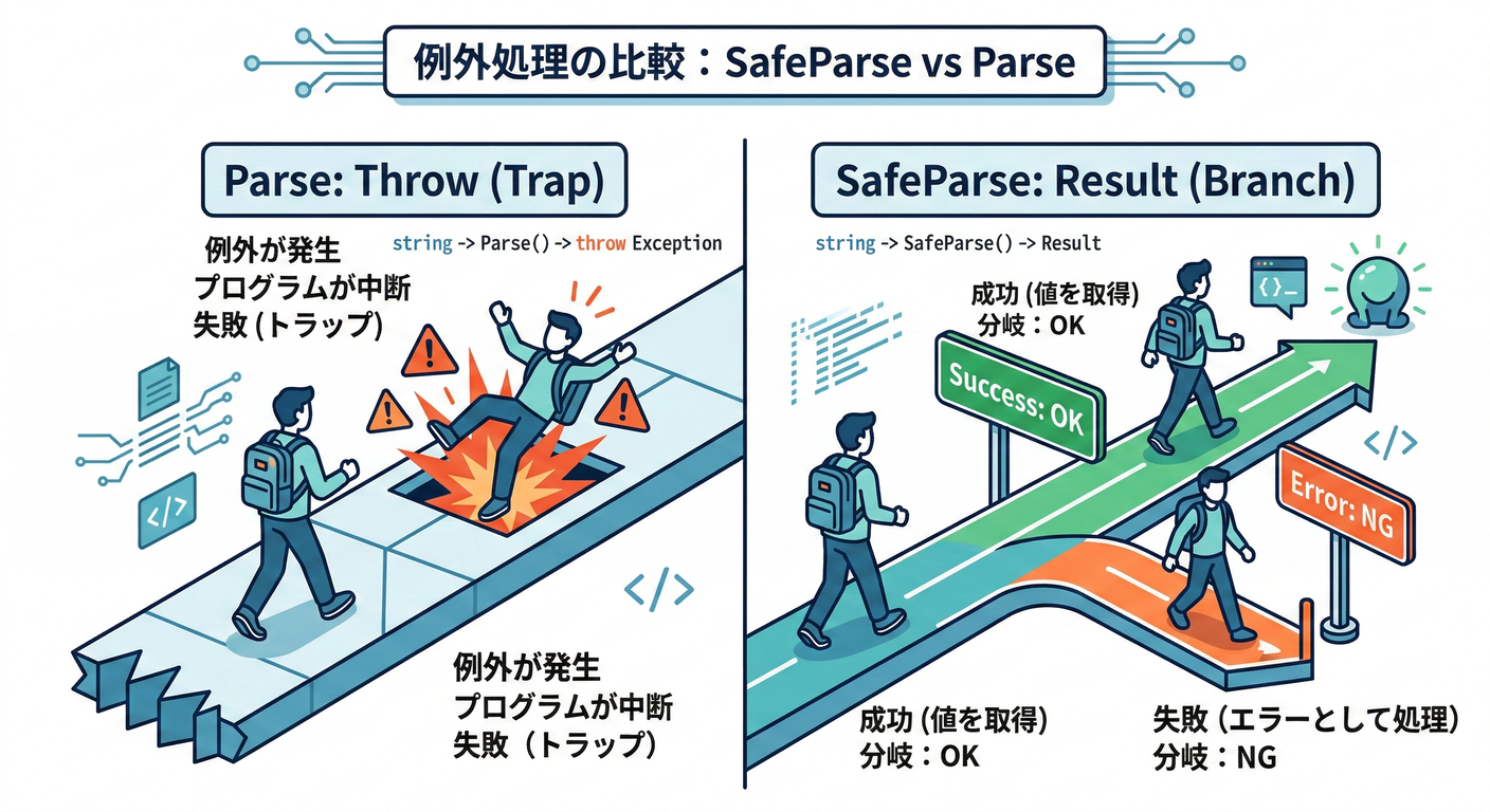 SafeParse vs Parse