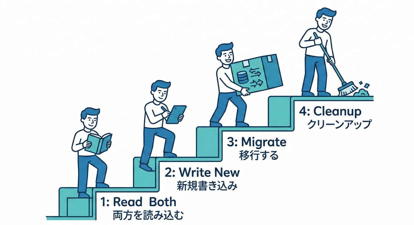 4 Step Migration Ladder