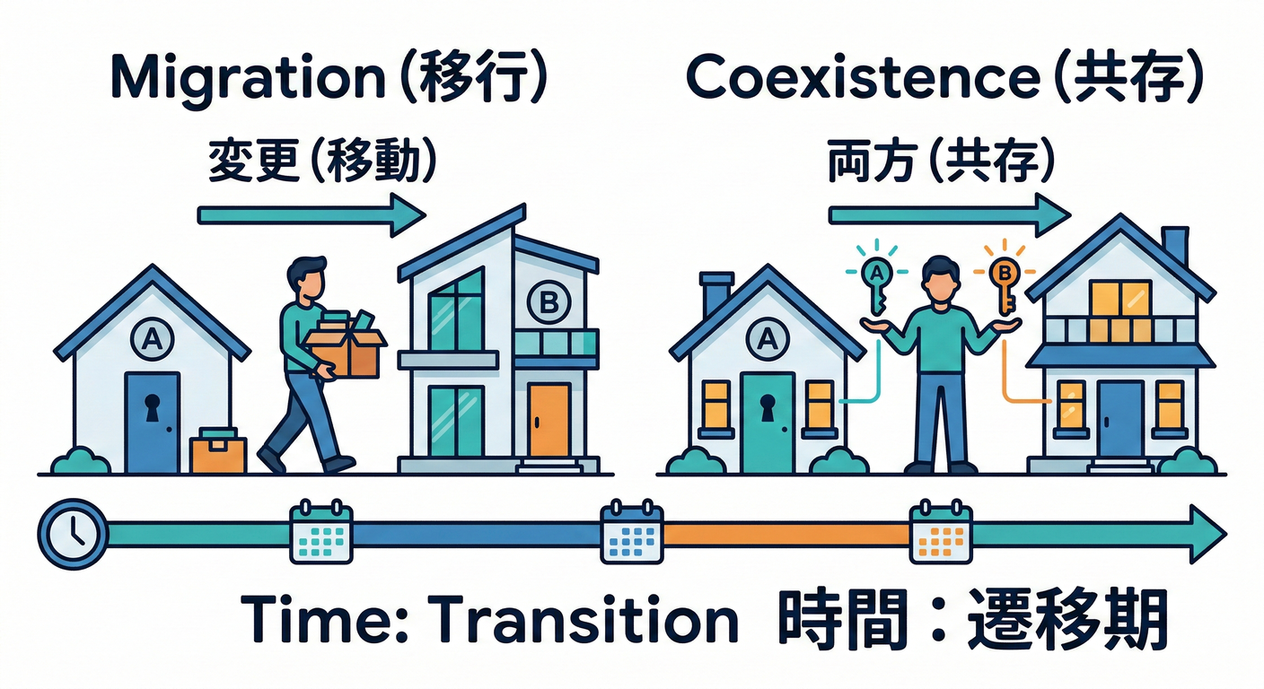 Migration vs Coexistence