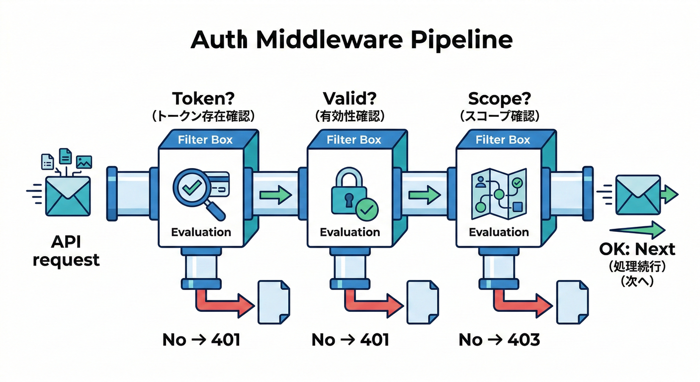 Auth Middleware Pipeline