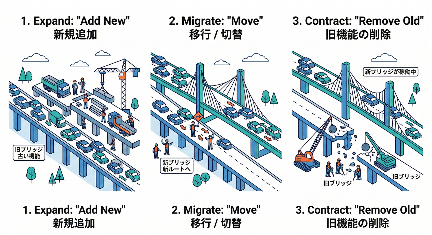 Parallel Change Phases