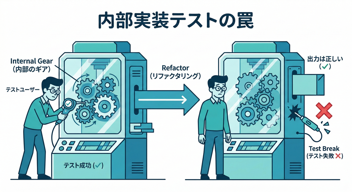Internal Test Trap