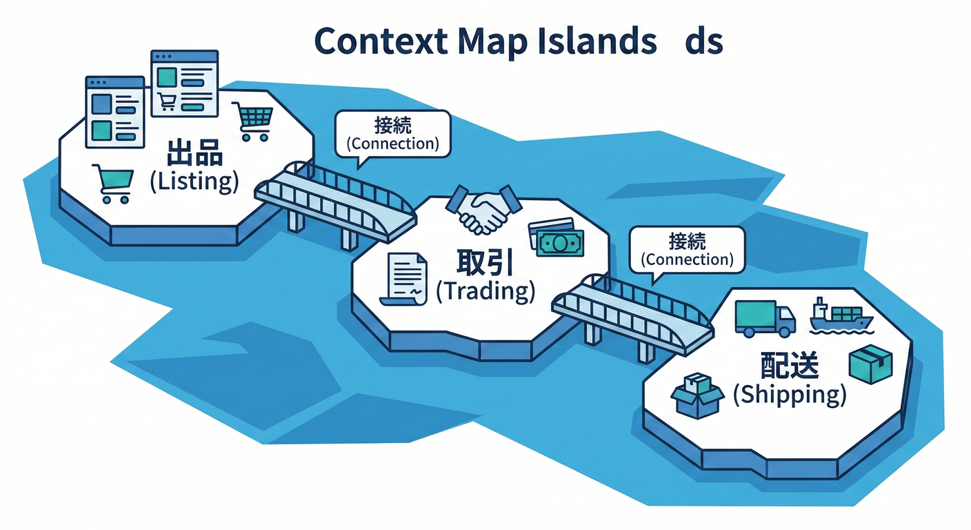 Context Map Islands