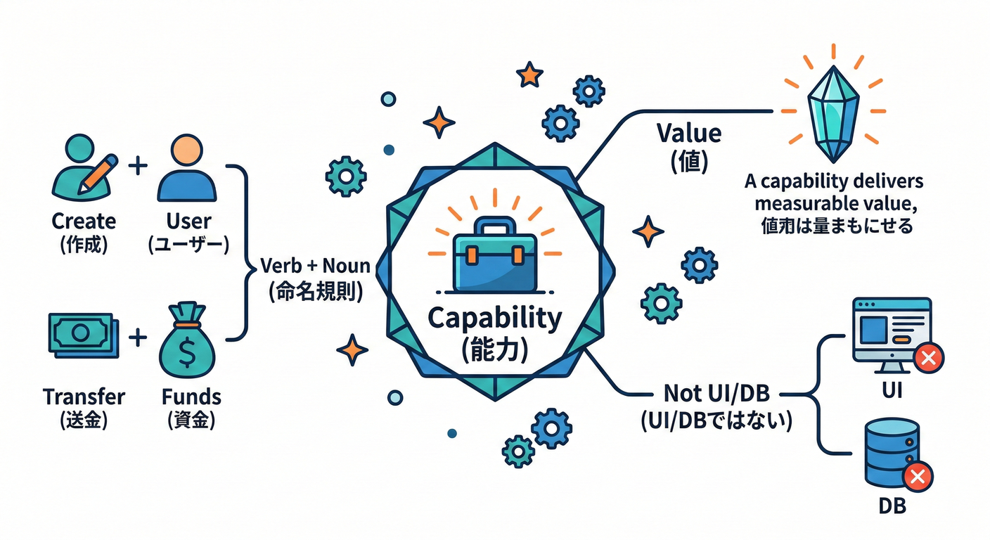 Capability Definition Mindmap