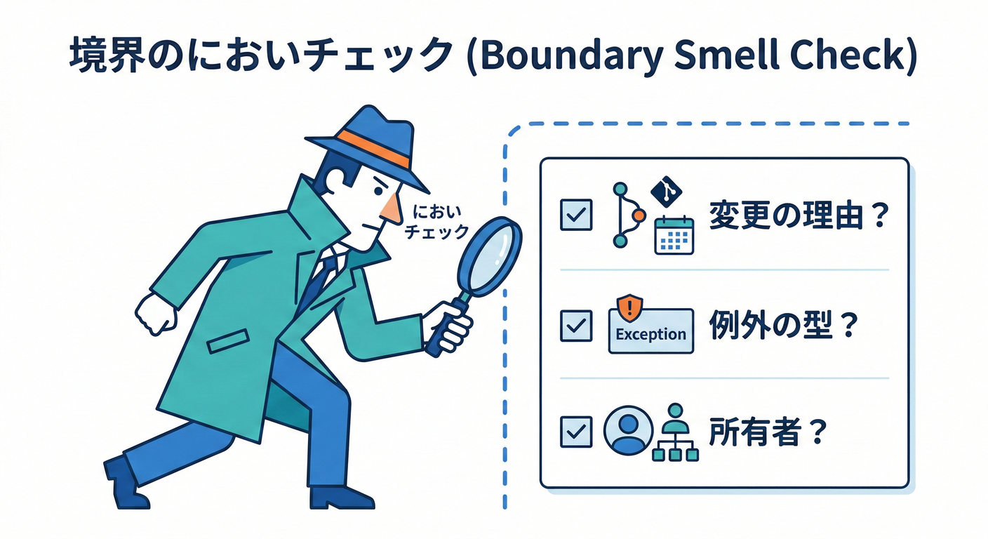 Boundary Smell Check