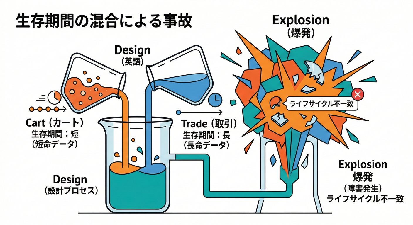 Mixing Lifecycles Accident