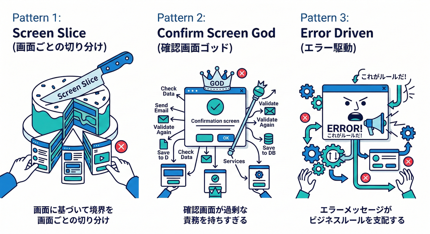 Flow Fail Patterns