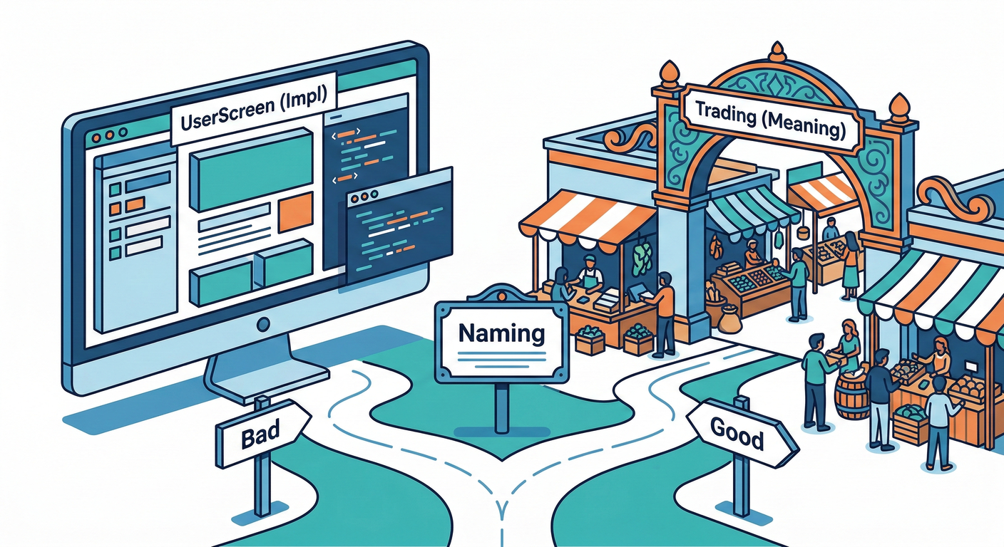 Semantic vs Tech Naming