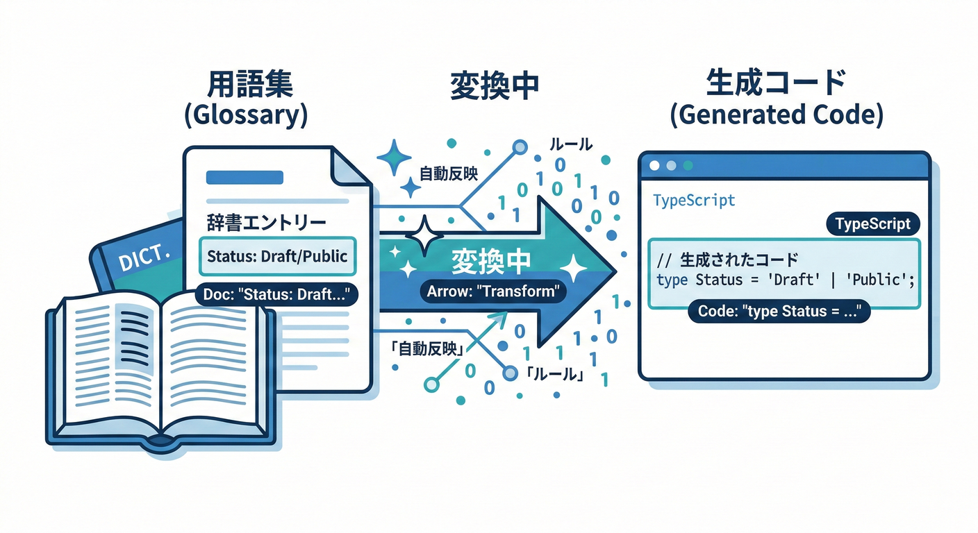 Dictionary to Code Transformation