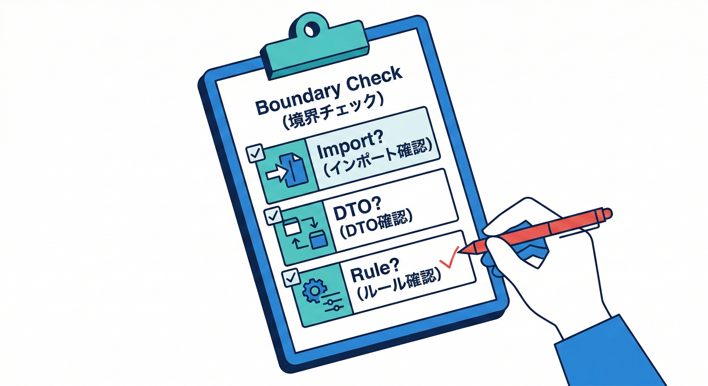 Boundary Review Checklist