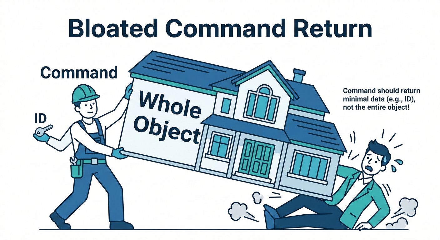 Bloated Command Return