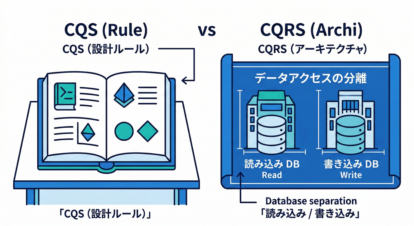 CQS vs CQRS