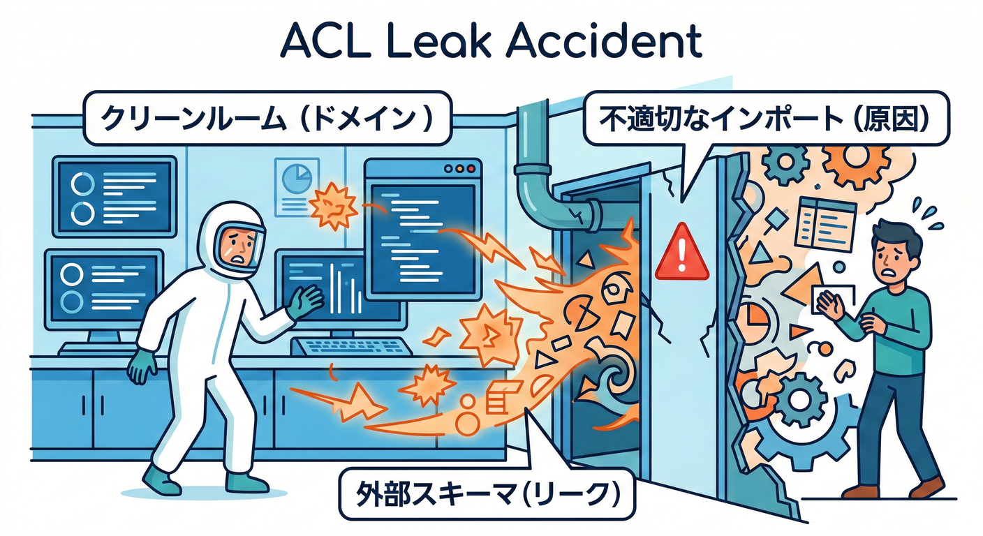 ACL Leak Accident