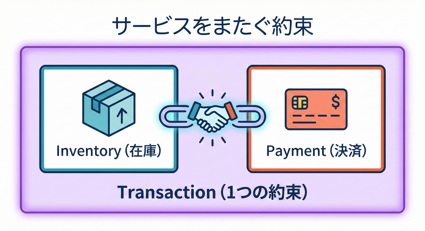 分散トランザクション