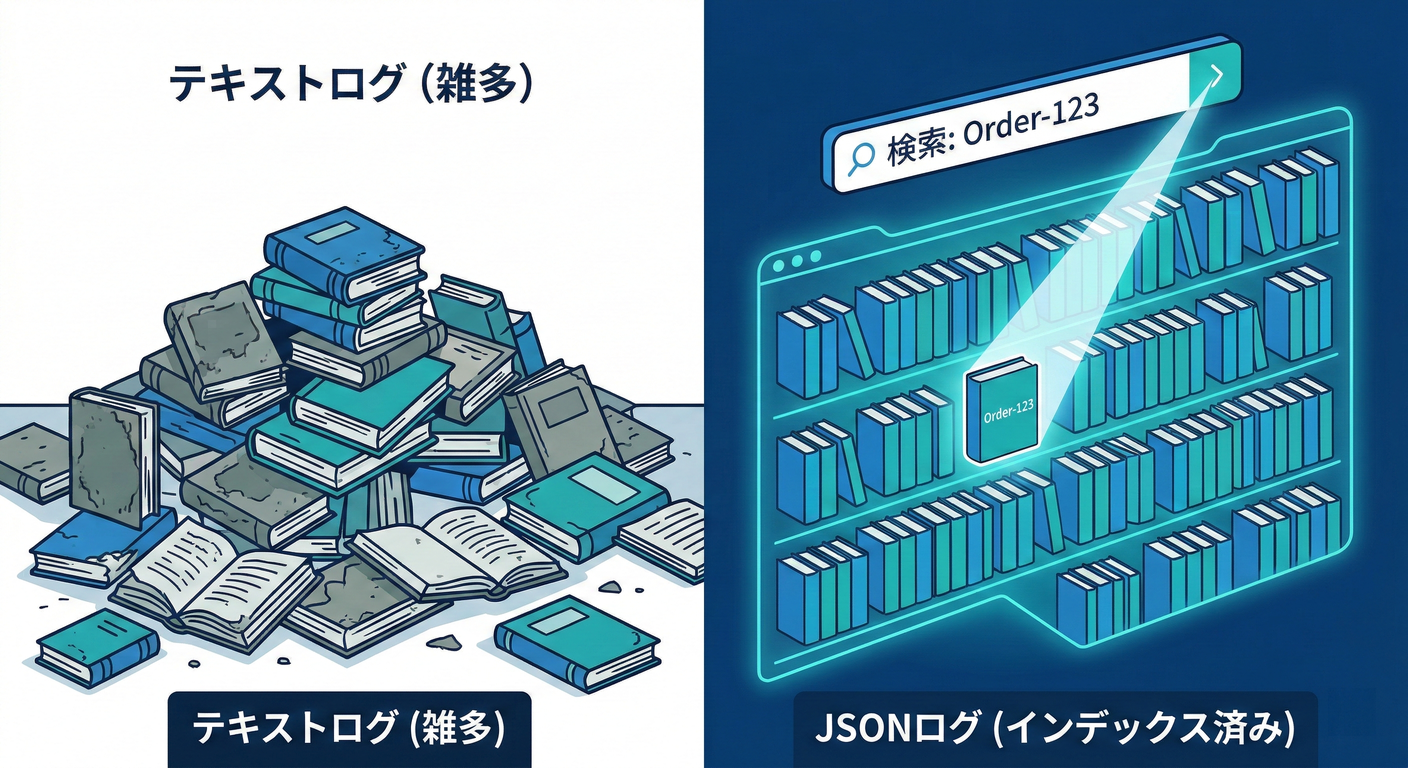 JSON Logs vs Text Logs