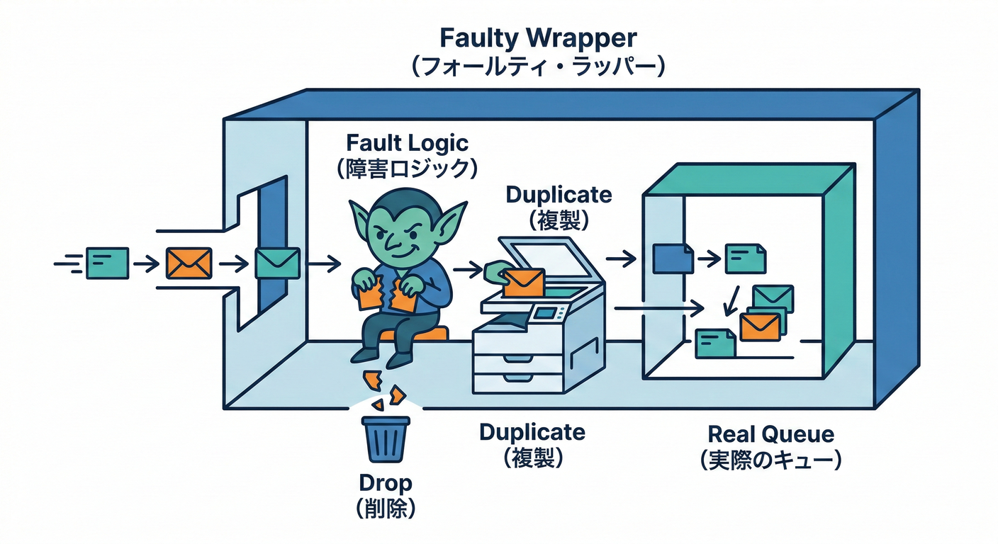 Faulty Queue Wrapper