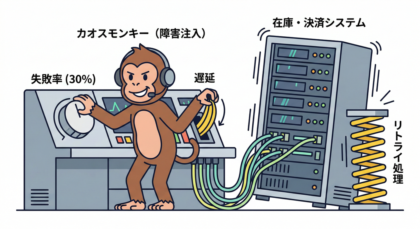 Chaos Monkey Fault Injection