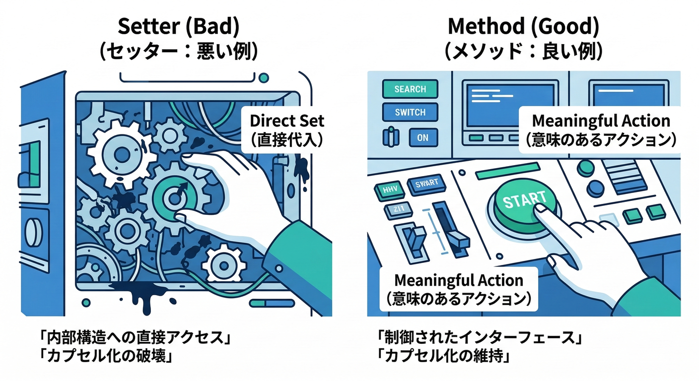 Setter vs Method