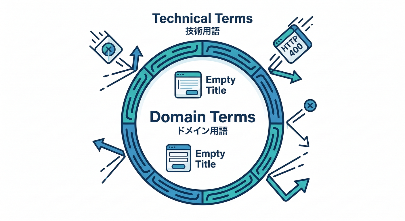 Domain Terms vs Technical Terms