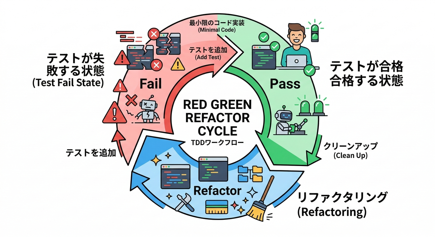 Red Green Refactor Cycle