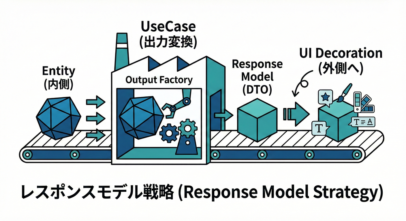 Responseモデルの概念図