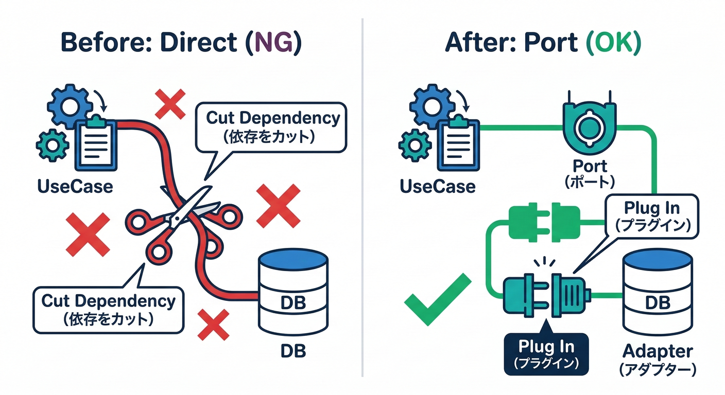 Fixing Violations with Port