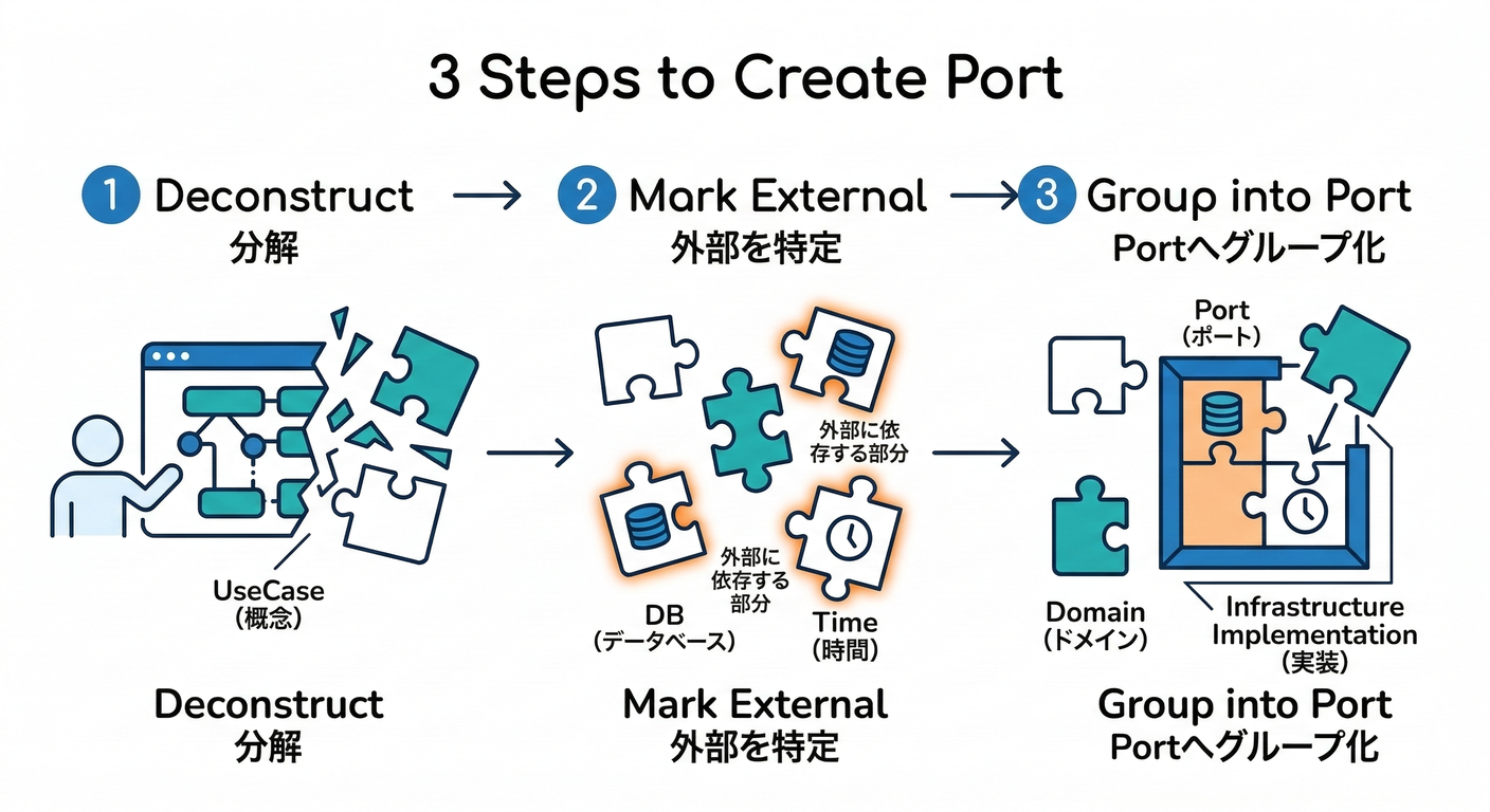 3 Steps to Create Port