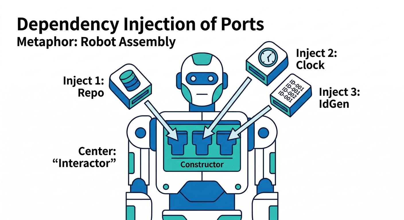 Dependency Injection of Ports