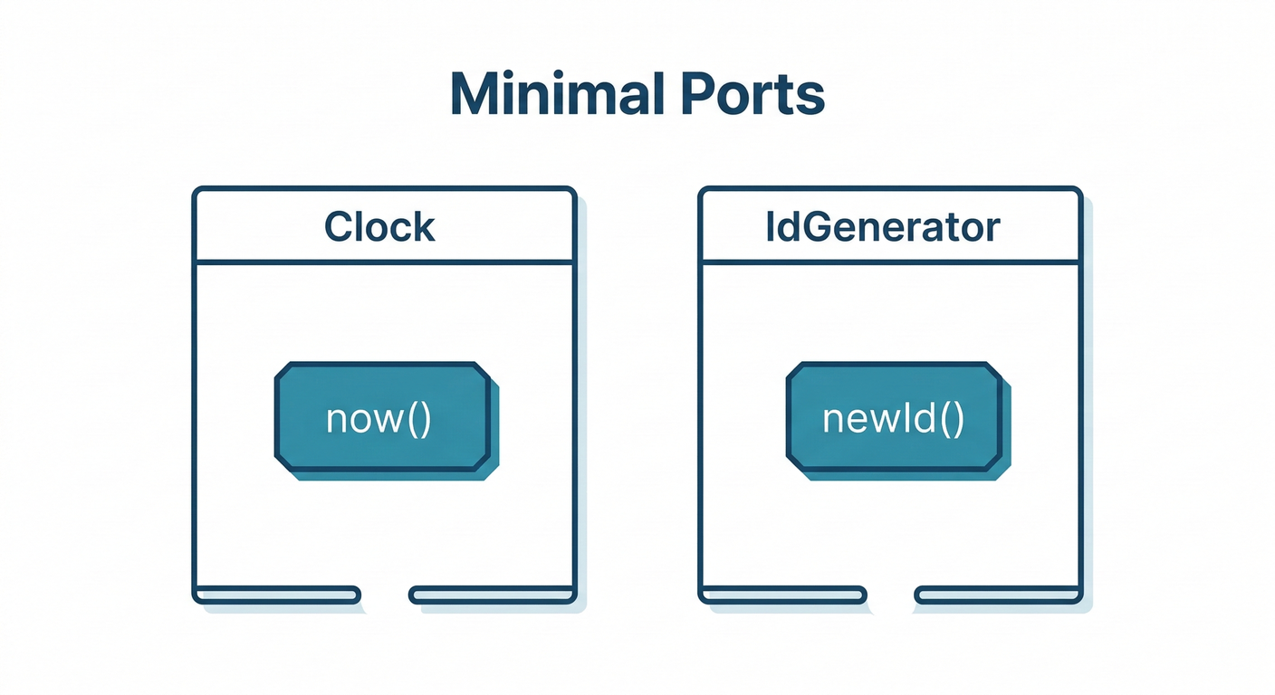 Minimal Ports