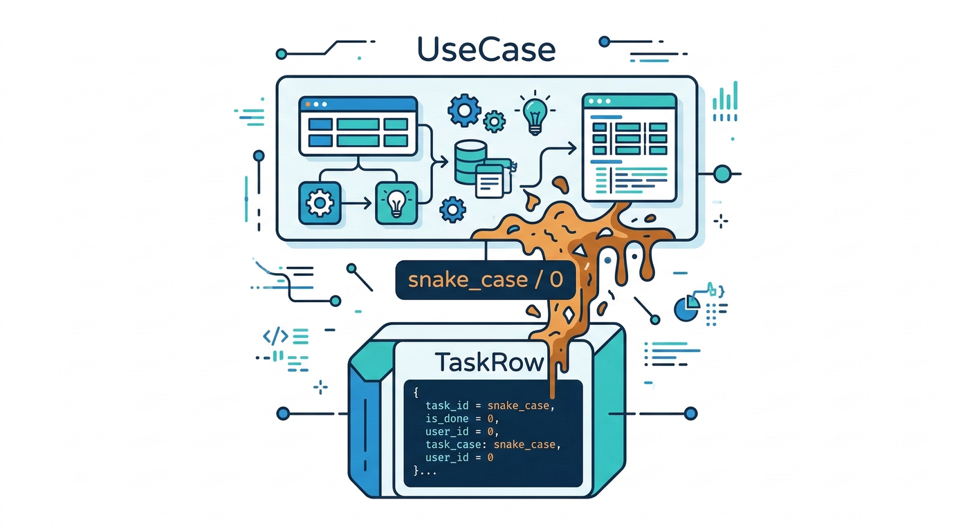 DB Leakage into UseCase